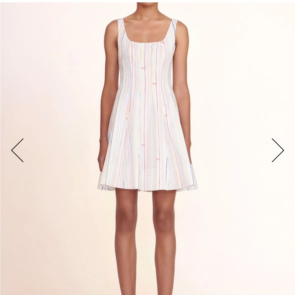 Staud rainbow wells dress